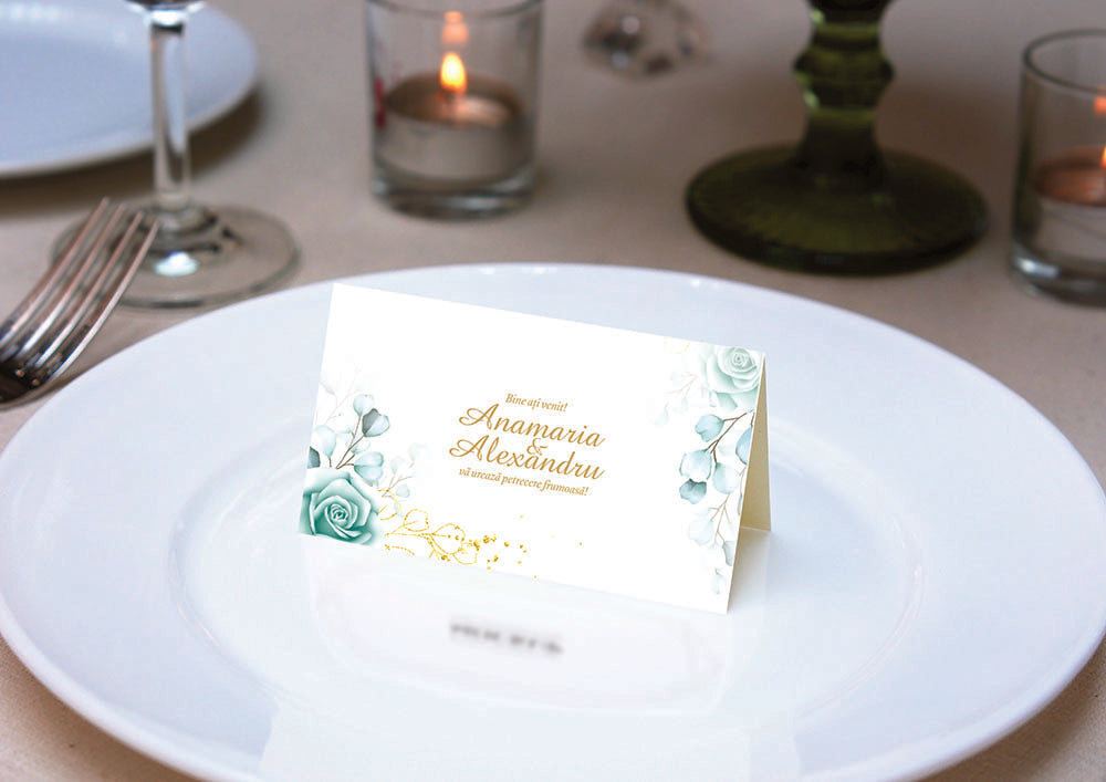 Invitatie nunta Elegant Rose