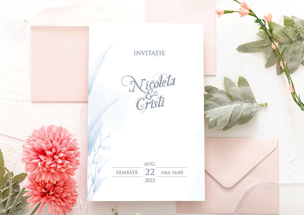 Invitatie de nunta Malvales