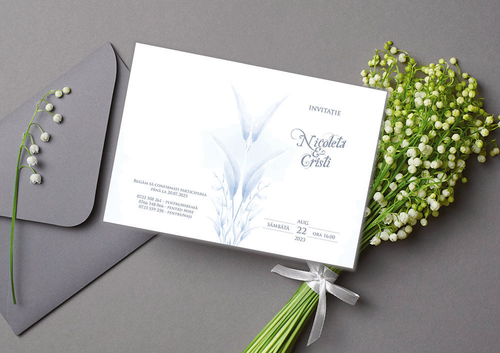 Invitatie de nunta Malvales