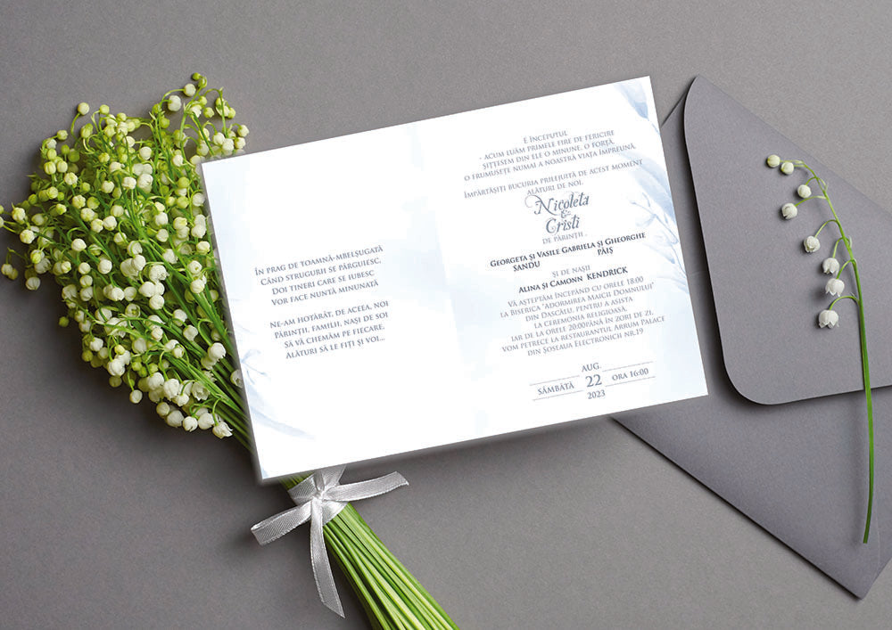 Invitatie de nunta Malvales