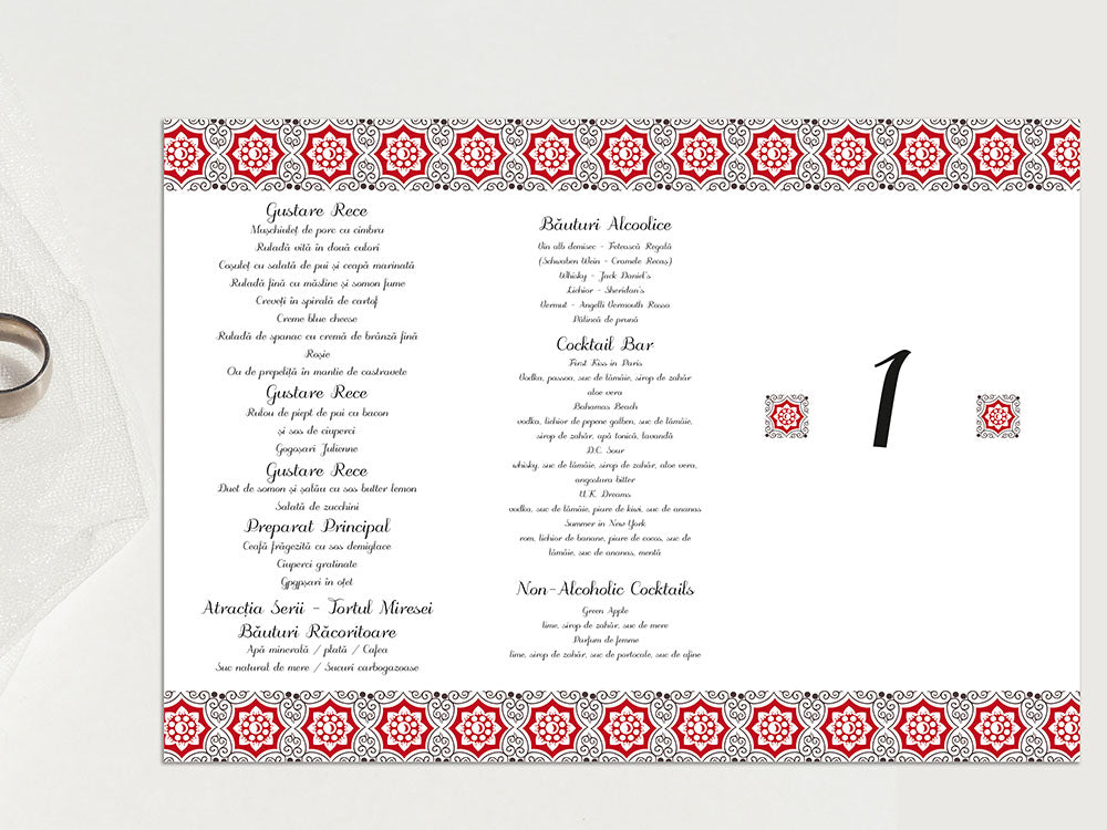Invitatie cu poza Cartoon touch