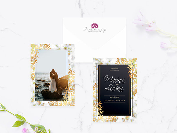 Invitatie nunta Sunset Lover