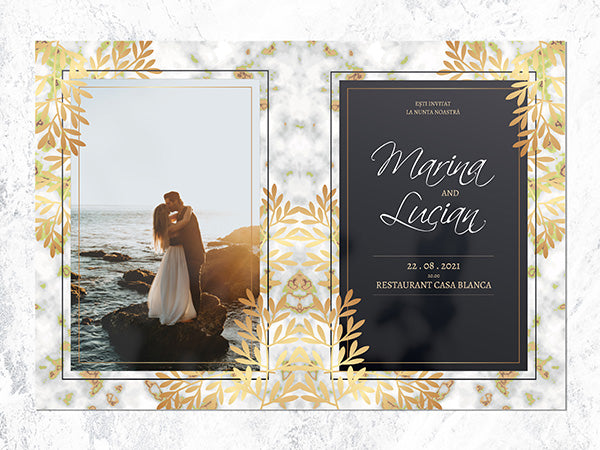 Invitatie nunta Sunset Lover
